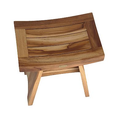 Natural 18" Serenity Shower Stool
