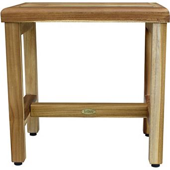 Eleganto 18" Teak Wood Shower Bench