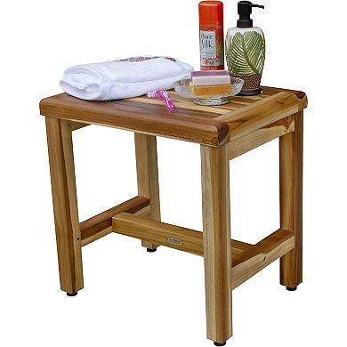 Eleganto 18" Teak Wood Shower Bench