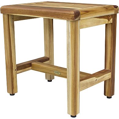Eleganto 18" Teak Wood Shower Bench
