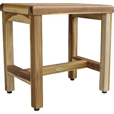 Eleganto 18" Teak Wood Shower Bench