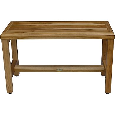 Eleganto 30" Teak Wood Shower Bench