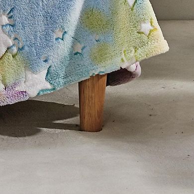 Star Glow Unicorn Plush Decorative All Season Throw Blanket To Add Magic And Charm To Any Room