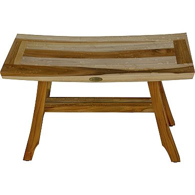 Satori 28" Natural EarthyTeak Shower Bench