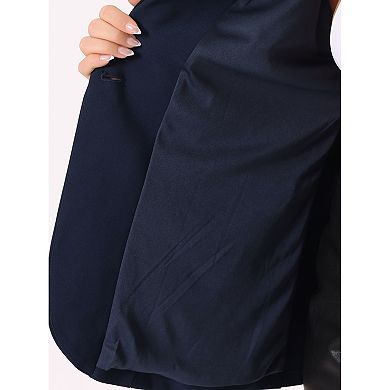 Women's Plus Size Shiny Sequin Blazer Coat Button Lapel Party Casual Blazers