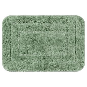 Soft Absorbent Non Slip Plush Bath Rug Machine Washable Dry Bath Mat for Bathroom Floor, 16" x 24"