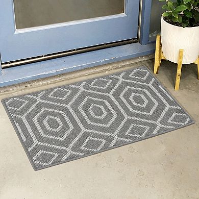 Door Mat Durable Easy Clean Absorbent, Washable, Dirt Resist Indoor Outdoor Mat, 24" X 35"