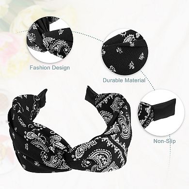 Knotted Wide Headband Fashion Hair Accessories For Women 2.44" Width