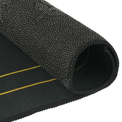 Washable Geometric Modern Kitchen Mats Set Of 2 Pcs, 16" X 24" + 16" X 47"