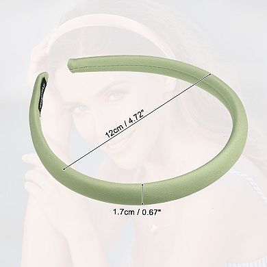 2 Pcs Artistic Plaid Headbands Hair Accessories For Women 0.67" Wide