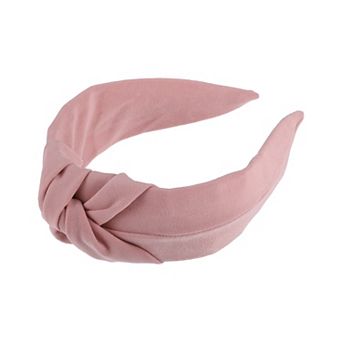 Knotted Headbands Solid Colors Top Knot Headbands Elastic Headbands