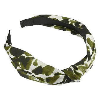 Leopard Headband Top Knot Cheetah Headband Print Hairbands For Women