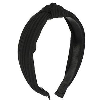 Textured Cotton Knot Headband Soft Hairband for Women 1.3 Inch Wide