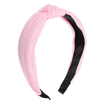 Textured Cotton Knot Headband Soft Hairband for Women 1.3 Inch Wide