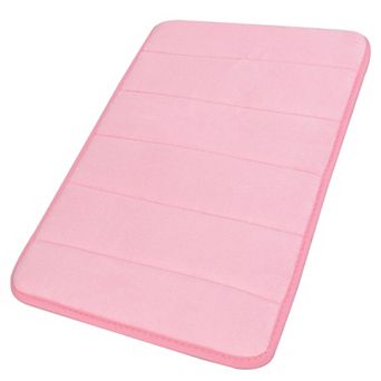 Household Memory Foam Absorbent Non-slip Shower Carpet Bath Mat Rug, 24" X 16"