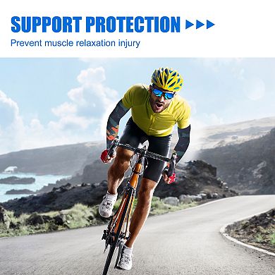 Knee Brace Compression Sleeve with Side Stabilizers for Men Women