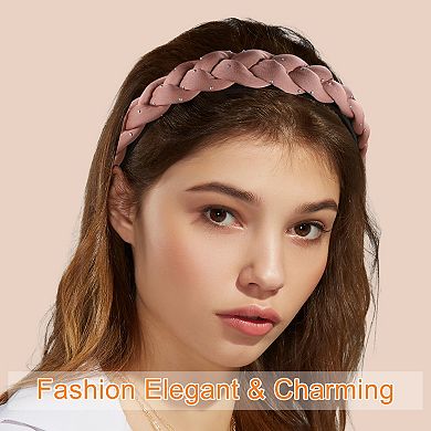 Thick Braided Headbands Headbands Twisted Braid Knotted Hair Hoop