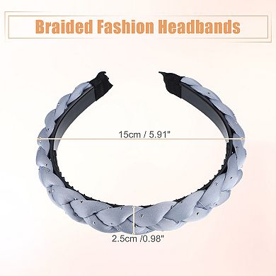 Thick Braided Headbands Headbands Twisted Braid Knotted Hair Hoop
