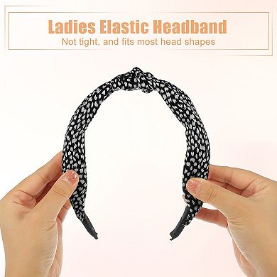Leopard Headband Top Knot Cheetah Headband Print Headbands For Women