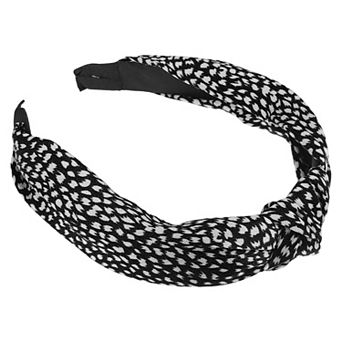 Leopard Headband Top Knot Cheetah Headband Print Headbands For Women