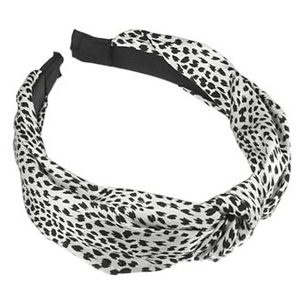 Leopard Headband Top Knot Cheetah Headband Print Headbands For Women