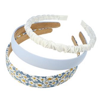 3 pc Fashion Headbands Set Different Designs Headbands For Girl Party Wedding