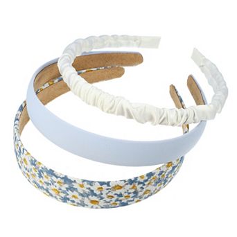 3 pc Fashion Headbands Set Different Designs Headbands For Girl Party Wedding