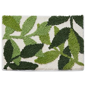 Bathroom Rugs Soft Plush & Fluffy Quick Dry Reversible Non Slip Extra Thick Bath Mats, 18" X 26"