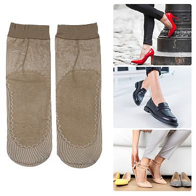 10 Pair Women Lace Socks Anti-slip Breathable Sheer Ankle Socks Nylon
