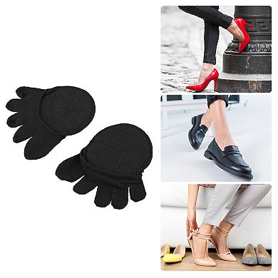 6 Pair Toe Socks Breathable Toe Compression Socks Split Non-Slip Cotton