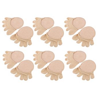 6 Pair Toe Socks Breathable Toe Compression Socks Split Non-Slip Cotton