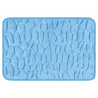 Memory Foam Ultra Soft Non-slip Water Absorbent Quick Dry Bathroom Mats, 16" X 24"