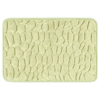 Memory Foam Ultra Soft Non-slip Water Absorbent Quick Dry Bathroom Mats, 16" X 24"