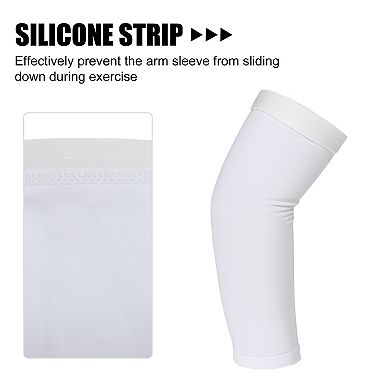 Pair Arm Elbow Compression Sleeve Arm Sleeve Fluorescent