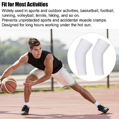 Pair Arm Elbow Compression Sleeve Arm Sleeve Fluorescent