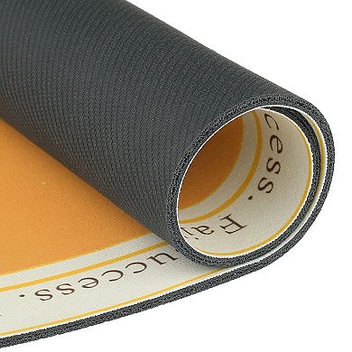 Rubber Non-Slip Quick Dry Rugs Washable Oval Floor Bath Mat, 20" x 32"