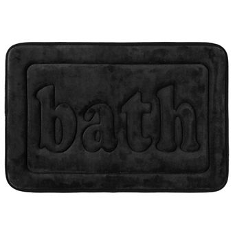 Memory Foam Ultra Soft Non-Slip Water Absorbent Quick Dry Bathroom Mats, 20" x 32"