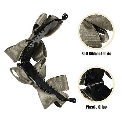 1 Pc Lace Bow Hair Clips Large Bowknot Hair Clips For Girls Women