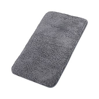 Plush Shaggy Non-slip Bath Mat Thick Bathroom Rug Show Door Mat Carpet, 16" X 24"