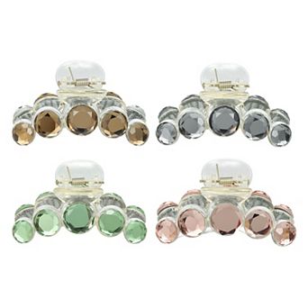 4 pc Fashionable Hair Accessories Hair Clips Jaw Grips