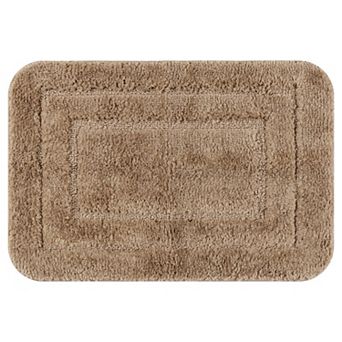 Soft Absorbent Non Slip Plush Bath Rug Machine Washable Dry Bath Mat For Bathroom Floor, 16" X 24"
