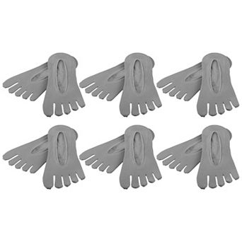 6 Pair Toe Socks Breathable Toe Compression Socks for Women Non-Slip