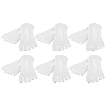 6 Pair Toe Socks Breathable Toe Compression Socks for Women Non-Slip