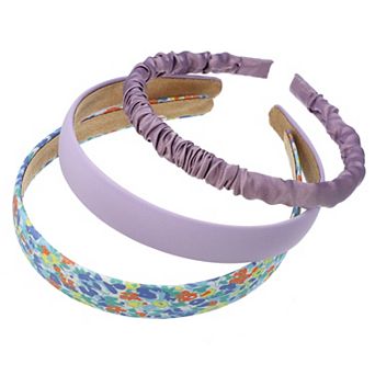 3 pc Fashion Headbands Set Different Designs Headbands For Gril Women Party