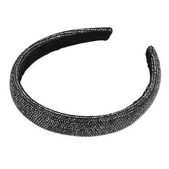 Simplicity Rhinestone Wide-brimmed Headband 5.59"x0.87" For Women
