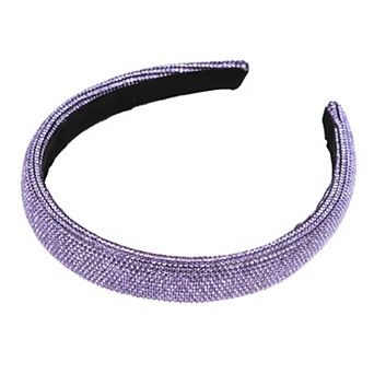 Simplicity Rhinestone Wide-brimmed Headband 5.59"x0.87" For Women