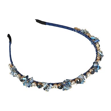 Rhinestone Headband Unspecified Shapes Rhinestone Headband 4.92"x0.59"