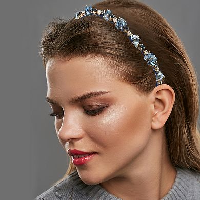 Rhinestone Headband Unspecified Shapes Rhinestone Headband 4.92"x0.59"