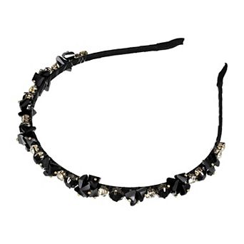 Rhinestone Headband Unspecified Shapes Rhinestone Headband 4.92"x0.59"