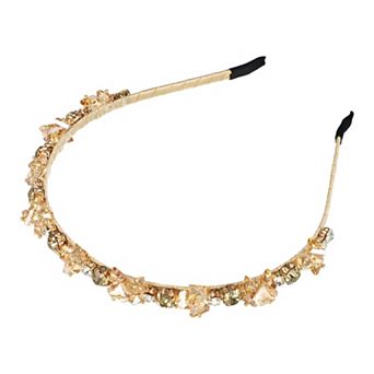 Rhinestone Headband Unspecified Shapes Rhinestone Headband 4.92"x0.59"